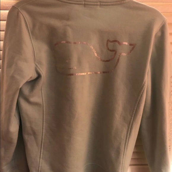 Mint Green Vineyard Vines Pull over - Picture 3 of 3